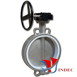 SS Gear Butterfly Valve 10K/PN16-SW