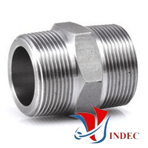 Forged Steel Hex Nipple Threaded End