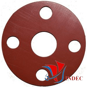 Red Silicone Rubber Flange Gasket