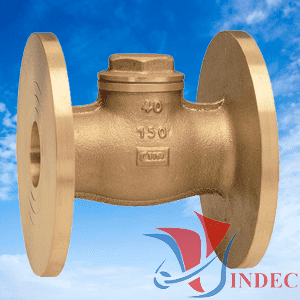 Bronze/Brass Lift Check Valve Flange Ends