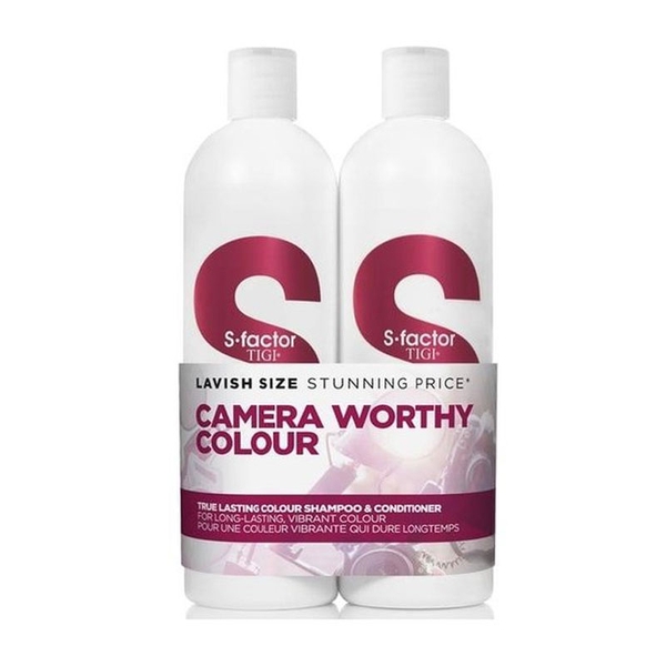 Cặp dầu gội xả Tigi Trắng S-Factor 750ml