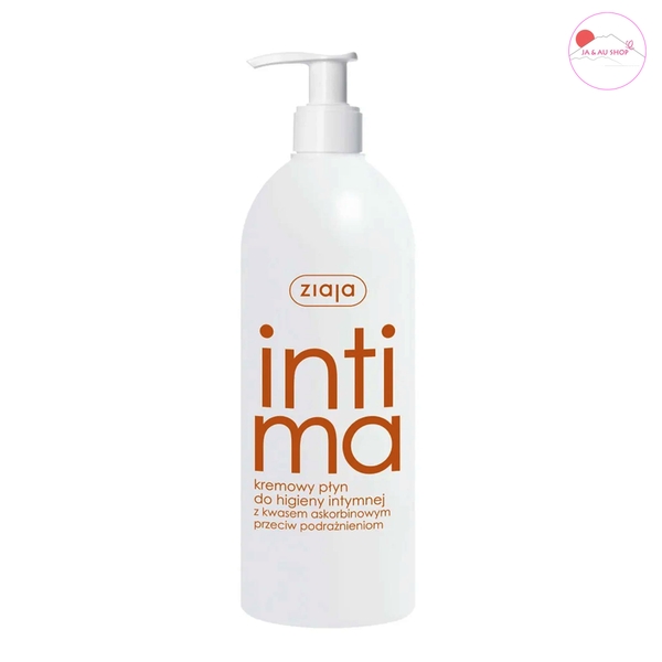 Dung Dịch Vệ Sinh Intima Ziaja Màu Cam 500ml Dạng Vòi