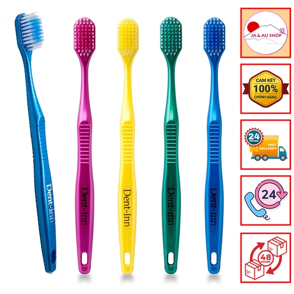 Bàn chải đánh răng bản to loại mềm Dentultima Dentist - Nhật Bản