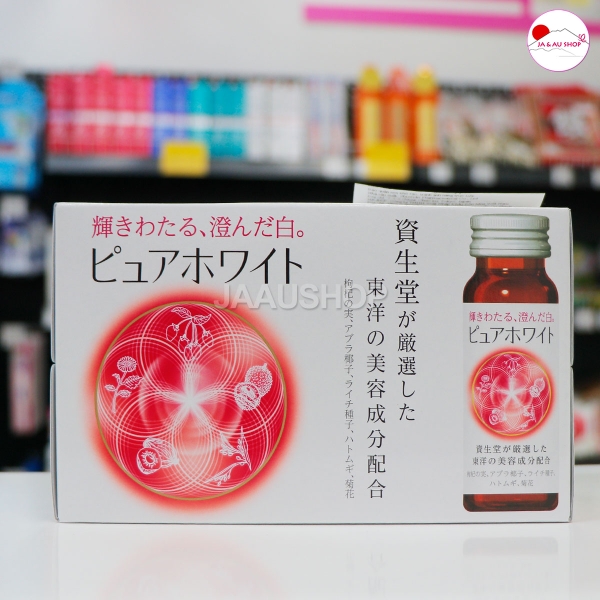 Collagen Shiseido Pure White Dạng Nước - Lốc 10 lọ x 50ml (SPGT)