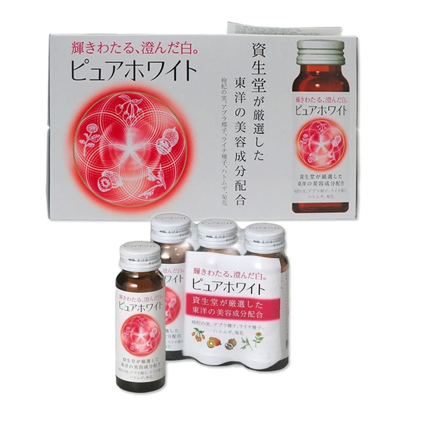 Collagen Shiseido Pure White Dạng Nước - Lốc 10 lọ x 50ml (SPGT)