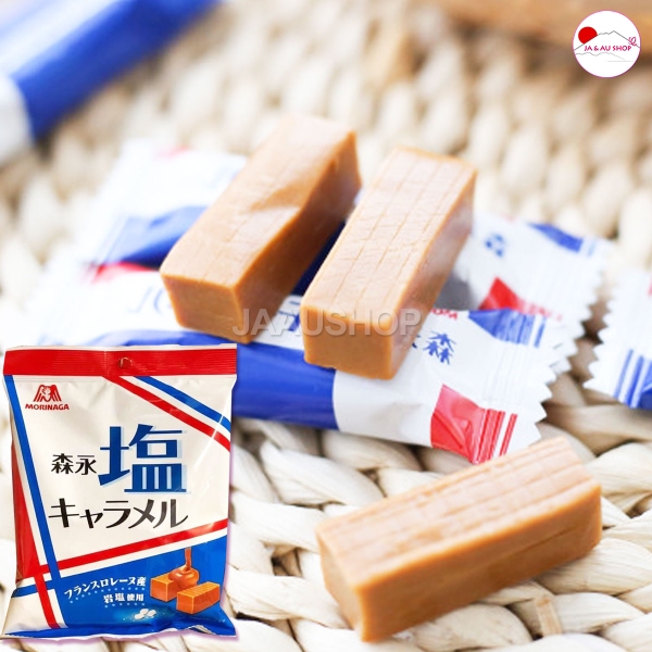 Kẹo caramen muối Morinaga Nhật Bản