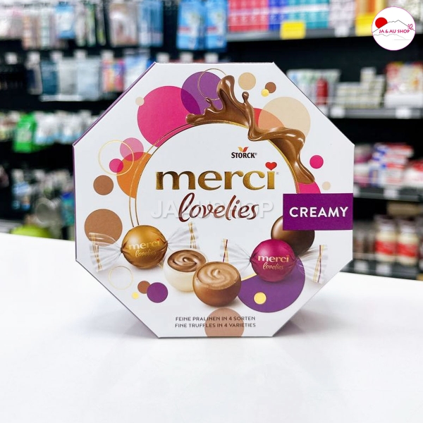 Kẹo Socola Merci Lovelies Creamy Đức 185g