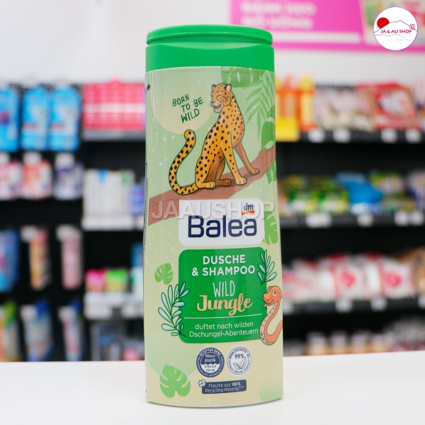 Sữa tắm gội Balea cho bé màu xanh lá 300ml
