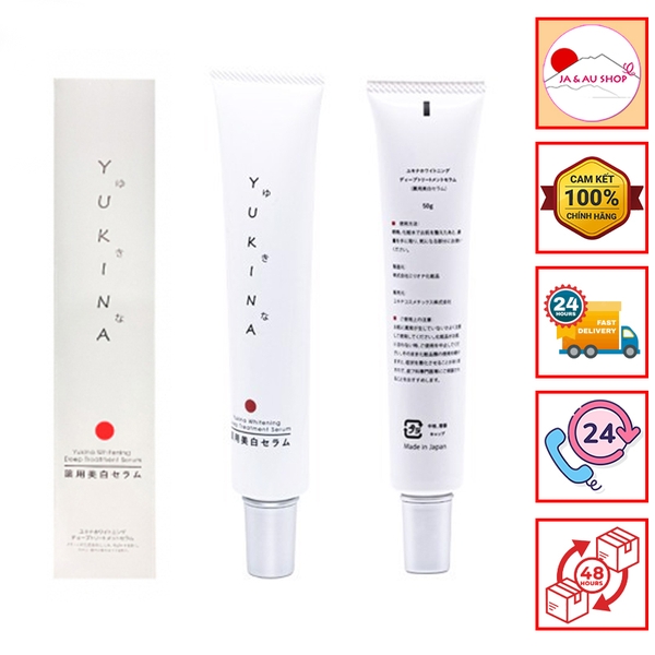 Tinh Chất Trắng Da Mờ Nám Yukina Whitening Deep Treatment Serum 50g