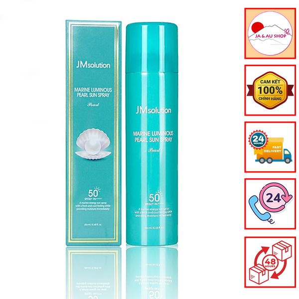 Xịt Chống Nắng JM Solution Màu Xanh 180ml Hàn Quốc