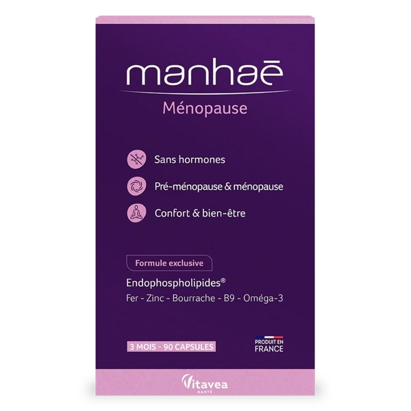 Manhae Menopause Nutrisante 90 viên Viên uống cân bằng nội tiết tố