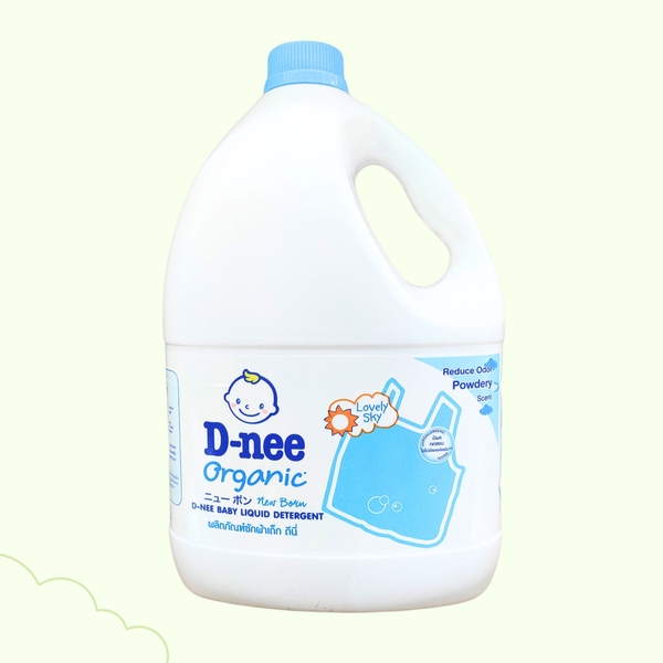 Nước giặt quần áo em bé D-nee Xanh Lovely Sky