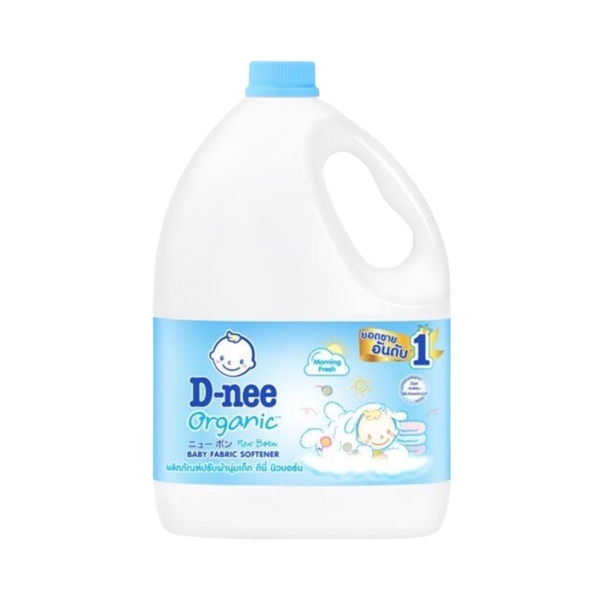 Nước xả mềm quần áo em bé Dnee xanh Morning Fresh 2800ml
