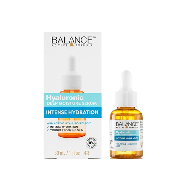 Serum Cấp ẩm Balance Hyaluronic màu Xanh 30ml