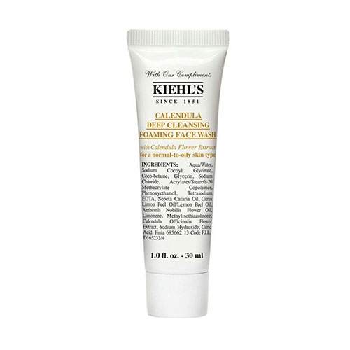 Sữa Rửa Mặt Kiehl s Calendula Deep Cleansing Foaming Face Wash (30ml)