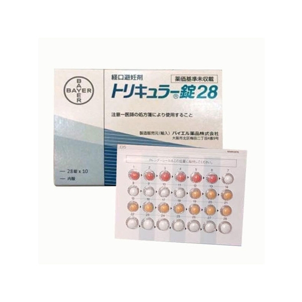 Thuốc tránh thai Bayer Triquilar - Vỉ 28 viên