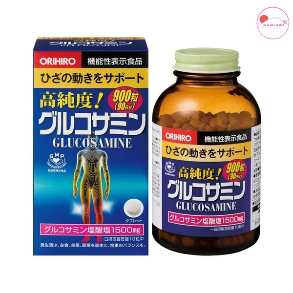 Viên uống bổ xương khớp Glucosamine Orihiro Nhật Bản - Hộp KM 950v