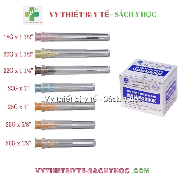Kim lấy thuốc dùng lấy máu, lấy thuốc hoặc lắp vào bơm tiêm, đã qua ...
