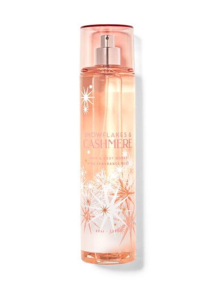Xịt Bath & Body Works Snowflakes Cashmere Fine Fragrance Body Mist 236ml