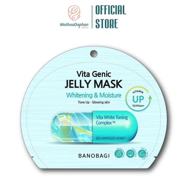 Mặt Nạ Banobagi Vita Genic Jelly Mask Whitening & Moisture 30g