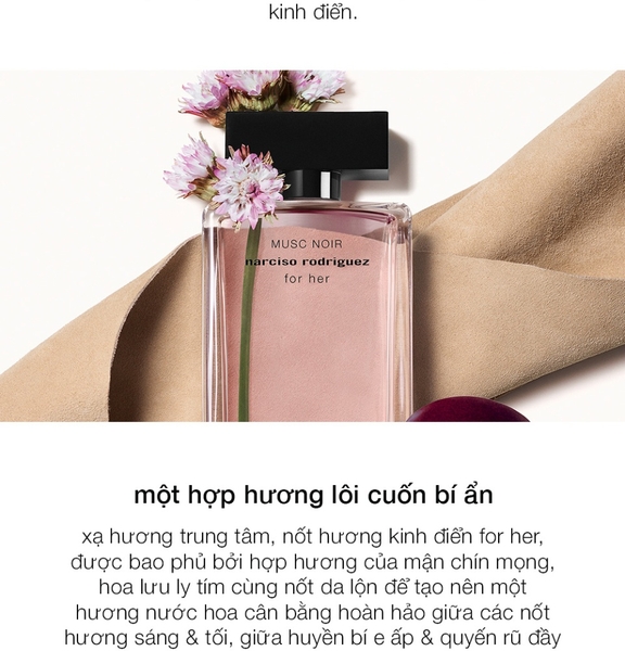 Nước Hoa Narciso Musc Noir Rose EDP 100ml