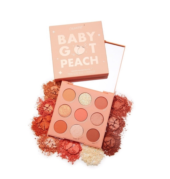 Bảng Màu Mắt Colourpop Baby Got Peach (9 Ô)