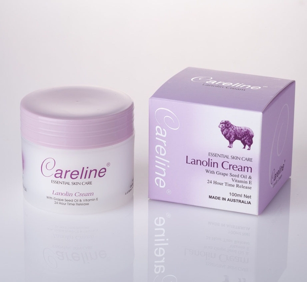 Kem Dưỡng Careline Lanolin Cream 100ml (Hộp Tím)