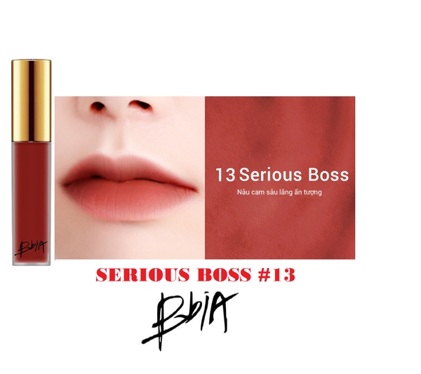 Son Bbia Last Velvet Lip Tint #13 Serious Boss