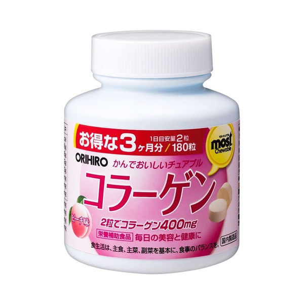 TPCN Viên Uống Orihiro Collagen 400mg #Peach