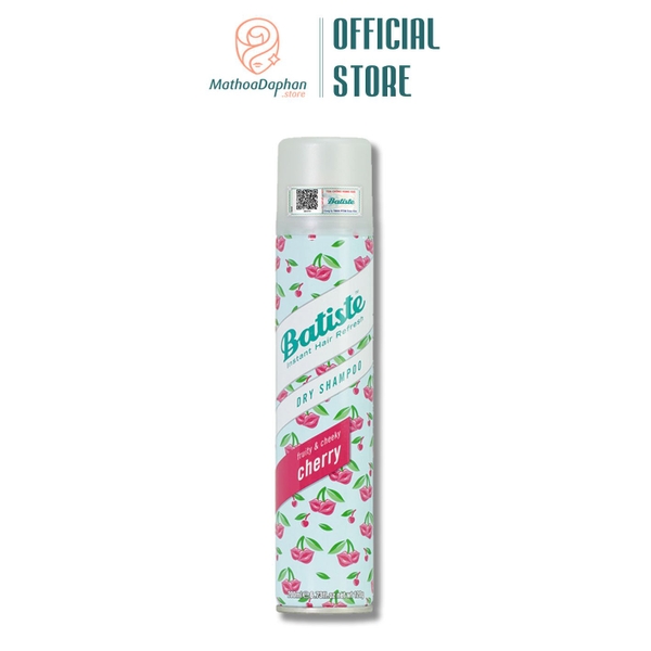Dầu Gội Khô Batiste Hương Anh Đào Cherry 200ml