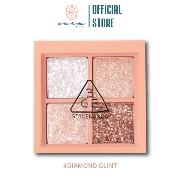 Bảng Màu Mắt 3CE Mini Multi Eye Color Palette #Diamond Glint