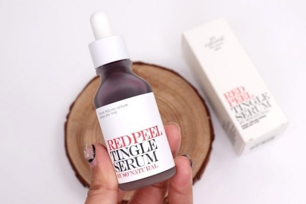 Tinh Chất Red Peel Tingle Serum So'Natural 35Ml