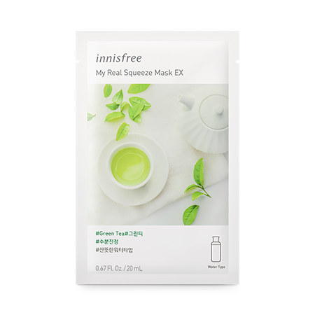 Mặt Nạ Innisfree My Real Squeeze Mask EX #Green Tea