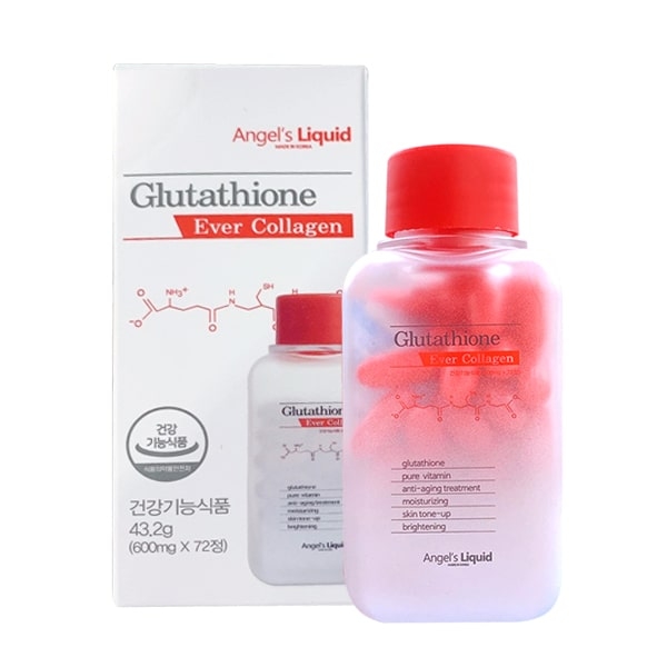 TPCN Angel's Liquid Viên Uống Trắng Da Glutathione Ever Collagen Mini (35 viên)