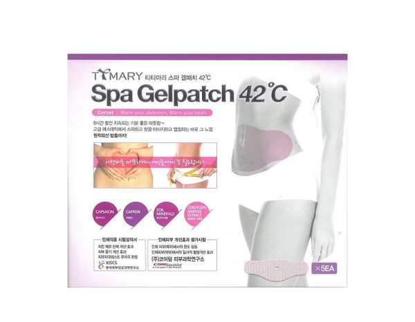 Miếng Dán Bụng Tymary Spa Gel Patch 42°C (5EA)