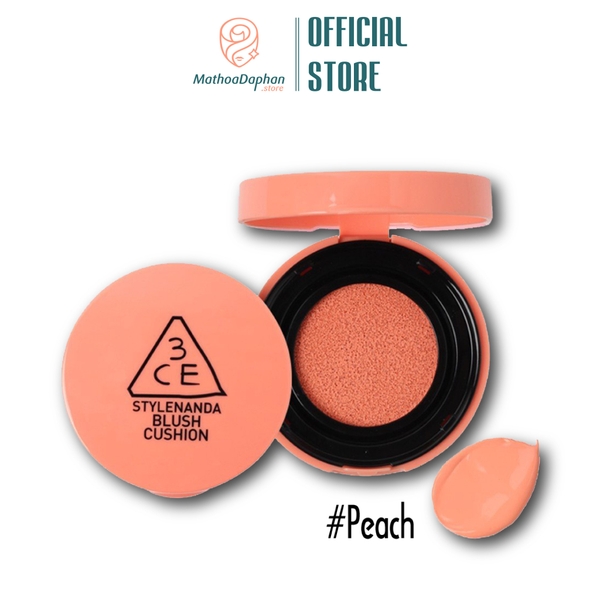 Má Hồng Cushion 3CE Blush #Peach