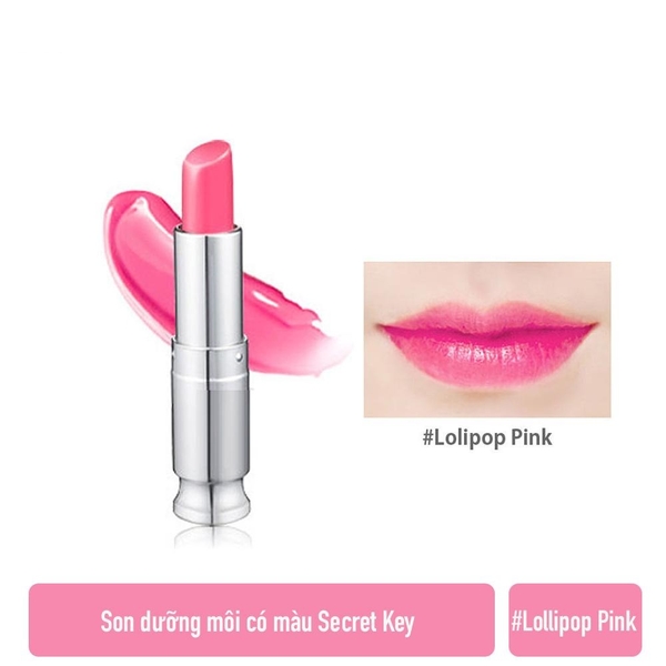 Son Secret Key Sweet Glam Tint Glow #05 Funky Pink