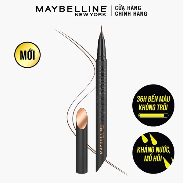 Bút Kẻ Mắt Nước Sắc Mảnh Maybelline Hyper Sharp Liner Extreme 0.4g