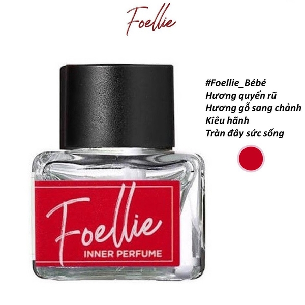 Nước Hoa Foellie Inner Perfume 5ml #Bébé (Đỏ)