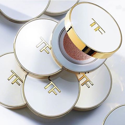 Cushion Tom Ford Soleil Glow Tone Up Foundation # Warm Porcelain