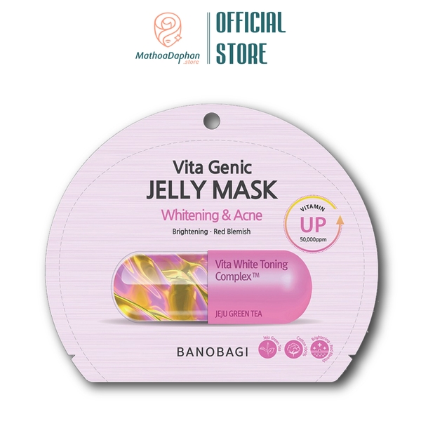 Mặt Nạ Banobagi Vita Genic Jelly Mask Whitening & Acne 30g