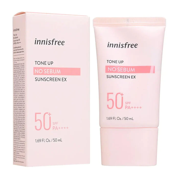 (Mẫu Mới) Kem Chống Nắng Innisfree Tone Up No Sebum Sunscreen 50ml