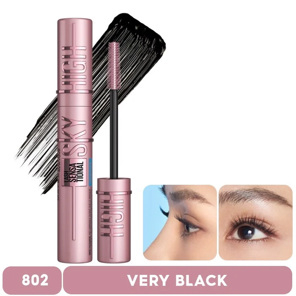 Mascara Maybelline Làm Dài Và Dày Mi Màu Very Black 6ml