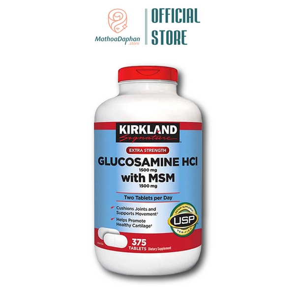 TPCN Kirkland Glucosamine Hcl 1500Mg 375 Viên