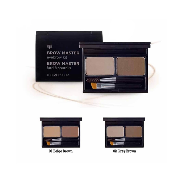 Bột Kẻ Mày The Face Shop Brow Master Kit #01