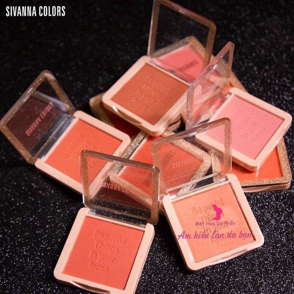 Phấn Má Hồng Sivanna In The Peach Pro Cheek HF6038 #06