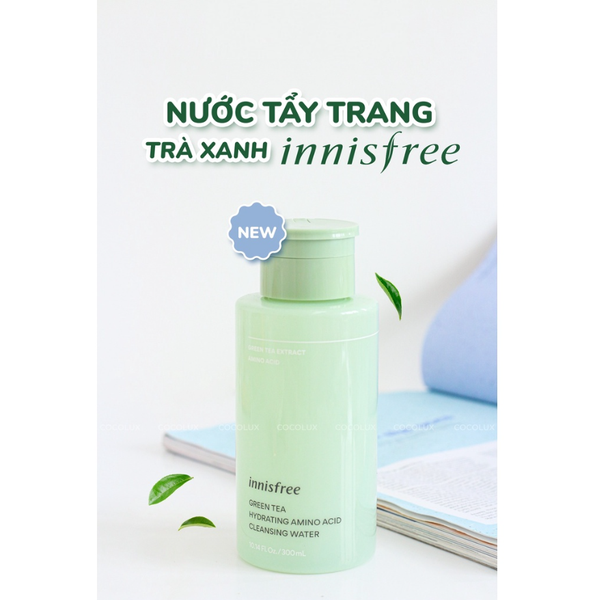 Nước tẩy trang trà xanh Innisfree Green Tea Cleansing Water