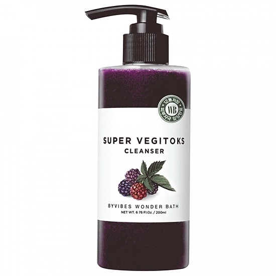 SRM Wonder Bath Super Vegitoks Cleanser 200ml #Purple