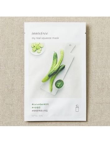 Mặt Nạ Innisfree My Real Squeeze Mask EX #Cucumber