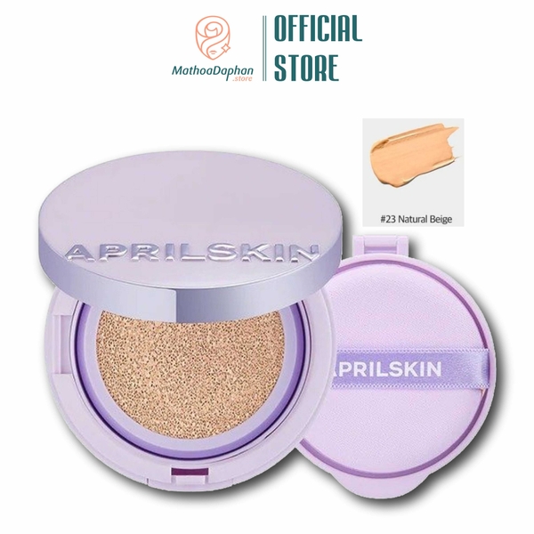 Phấn Nước Aprilskin Ultra Slim Cushion #23 Natural Beige (15Gr x 2)